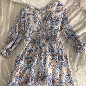 Gorge shein dress open back